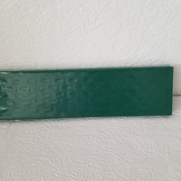 Jagermeister Green Orange Rubber Spill Rail Bar Mat 20.25""x3.5" (#2) - Picture 6 of 8